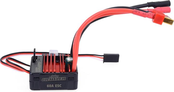 Actual product image Surpass Hobby Combo Crawler 1:10 540 Brushed Motor 16T 5-slot (13700RPM) mit 60A ESC