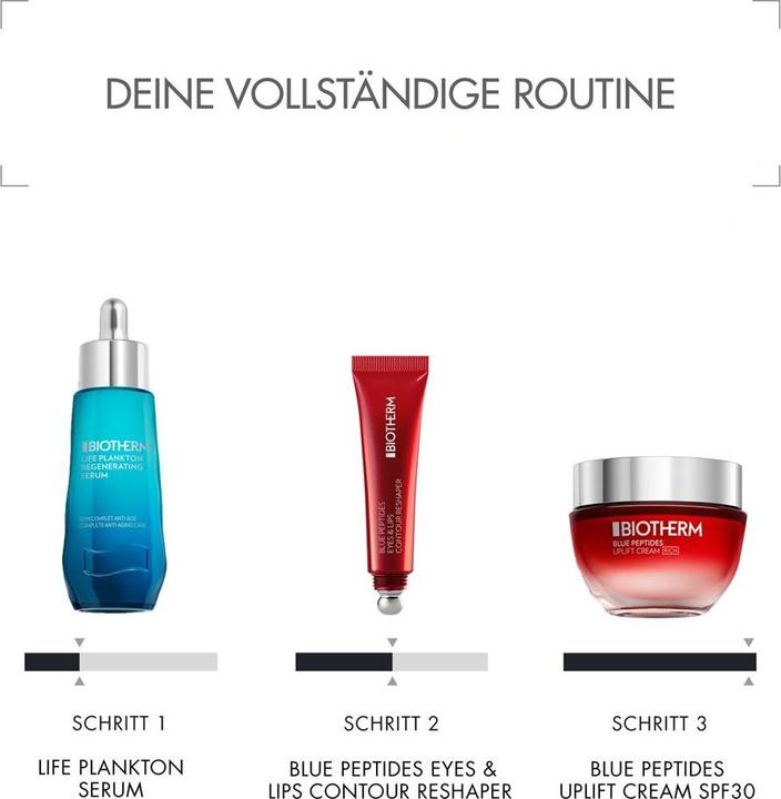 Actual product image Biotherm Blue Peptides (50 ml, Day cream, SPF 30)