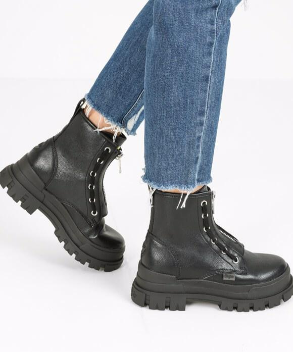 Image du produit Buffalo Vegan Aspha Zip bottines plateau (38)
