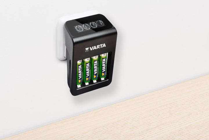 Image du produit Varta Chargeur de prise LCD+ (LCD Plug Charger+) (1 pcs, AA, 2100 mAh, Piles rechargeables + chargeur)