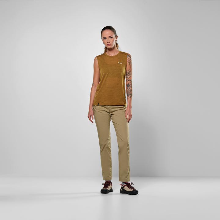 Actual product image Salewa Eagle Minilogo Merino Tank Top Da (46, L)
