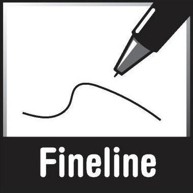 Actual product image Helit Fineliner Penxacta line width: 0.5 mm writing colour: green (Green, 1 x)