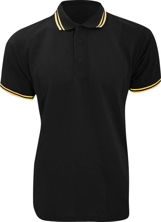 Produktbild Kustom Kit Tipped Piqué PoloShirt Kurzarm (L)
