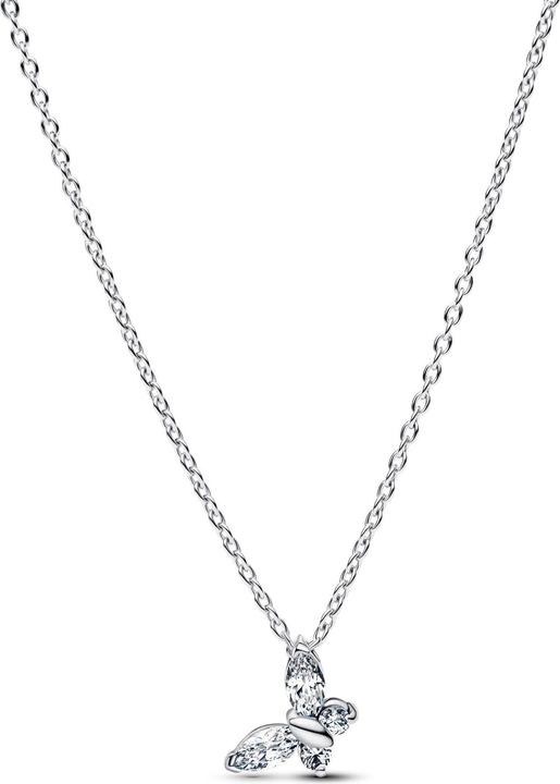 Pandora Halskette mit Schmetterlingsanhänger (Silber 925, 45 cm)