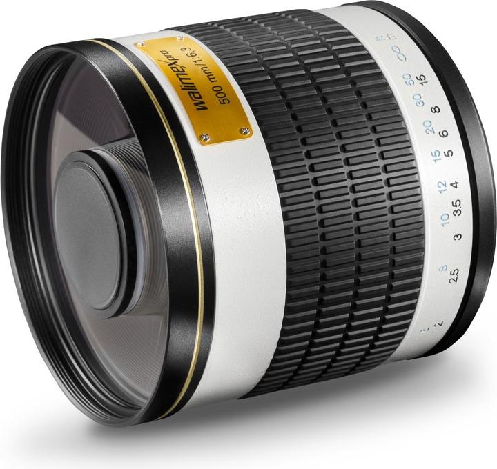 Walimex 500/6,3 DSLR Miroir Nikon F (Nikon F, Plein format)