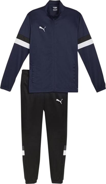 Produktbild No Name Puma Team Rise Herren Trainingsanzug marineblau-schwarz 658653 06 (M)
