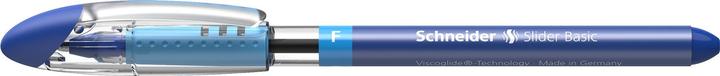 Immagine prodotto Schneider Biros Slider Basic 0,35 mm blu a prova di documento Colore del cilindro: trasparente (Blu, 1 x)