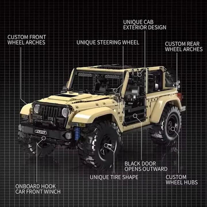 Actual product image Mould King Offroader Wrangler