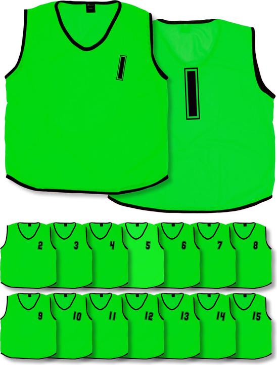 Image du produit Precision Chasuble en maille numérotés de 1 à 15