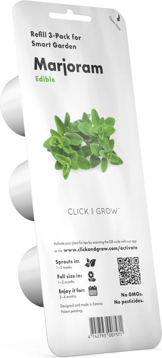 Immagine prodotto Click and Grow Semi di maggiorana (Semi di verdura)