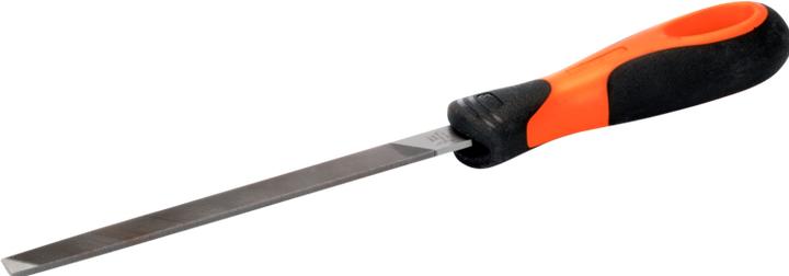 Actual product image Bahco ERGO mill saw file with 2 flat edges, bastard cut 200 mm (Slash 1, 200 mm)