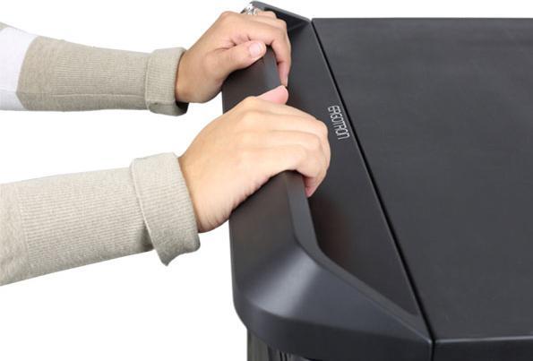 Produktbild Ergotron Zip40 Laptopwagen (fuer 40 Tablet Chromebook Ultrabook MacBook und Laptops bis 15,6 Zoll)