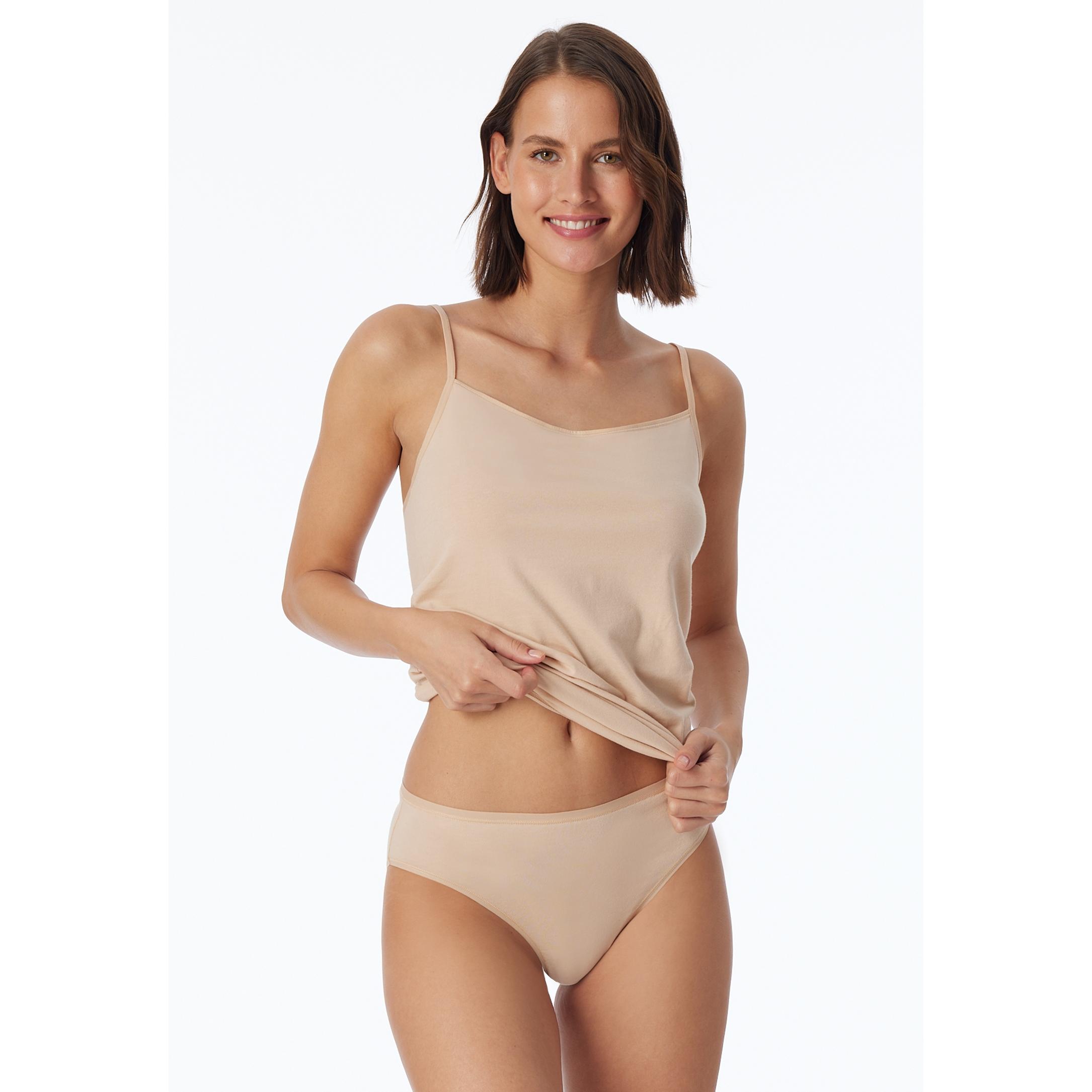 Thumbnail - Schiesser, Damen, Unterhosen, Slip Casual Bequem sitzend, Beige, (46, 2er Pack)