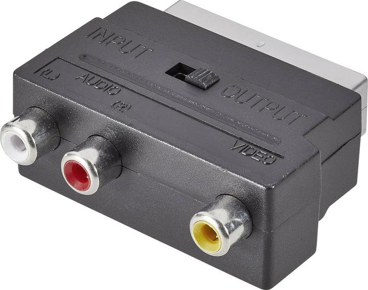 Image du produit SpeaKa Professional Adaptateur Péritel RCA