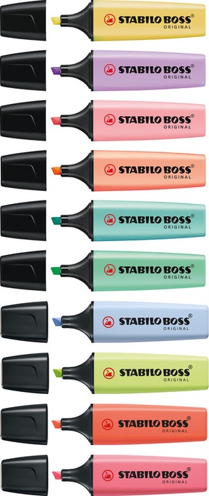 Produktbild STABILO Boss Original Arty (Blautöne, 5 mm, 5 x)