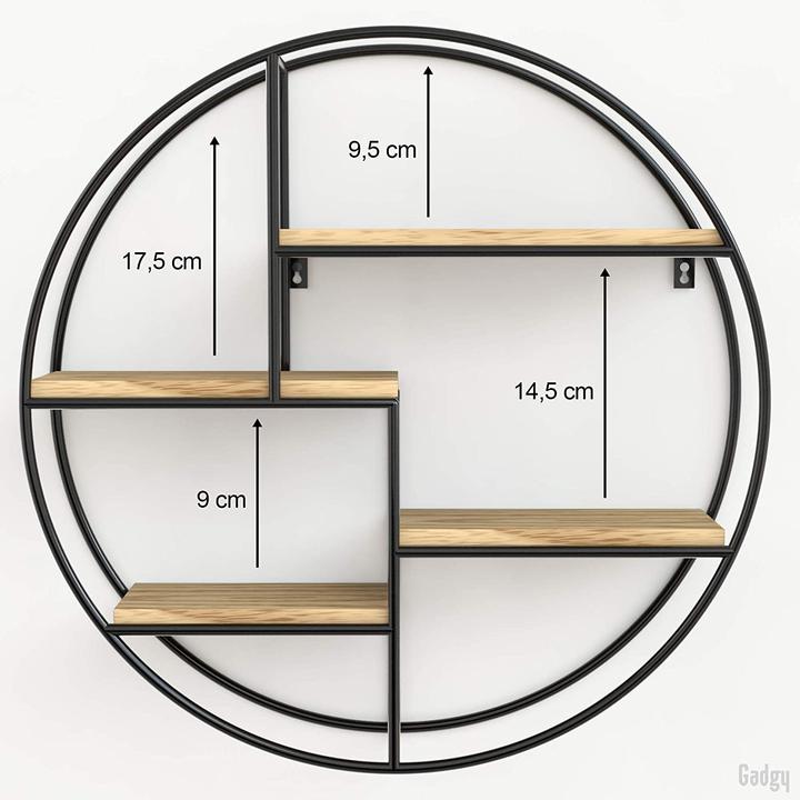 Actual product image Gadgy Wall shelf (43 x 43 x 12.5 cm)