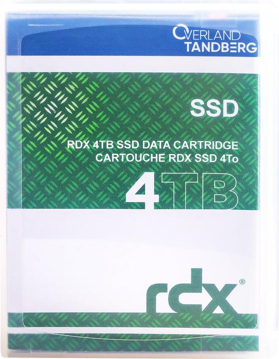 Image du produit Tandberg Data Support RDX (SSD) 8886-RDX 4 TB 1 pièce (RDX (SSD), 4000 Go)