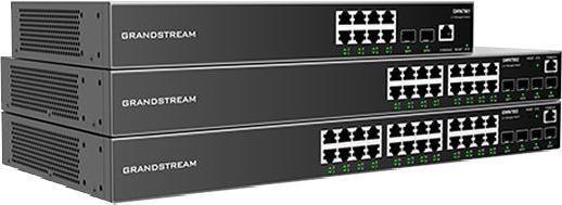 Produktbild Grandstream GWN7803P, Managed Switch, 24x Gigabit ports, 4x SFP, 24x PoE, L2 layer (24 Ports)