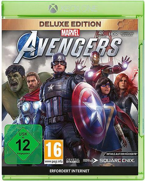 Immagine prodotto Square Enix Marvel's Avengers Deluxe Edition (Xbox One X, Xbox Series X, DE)