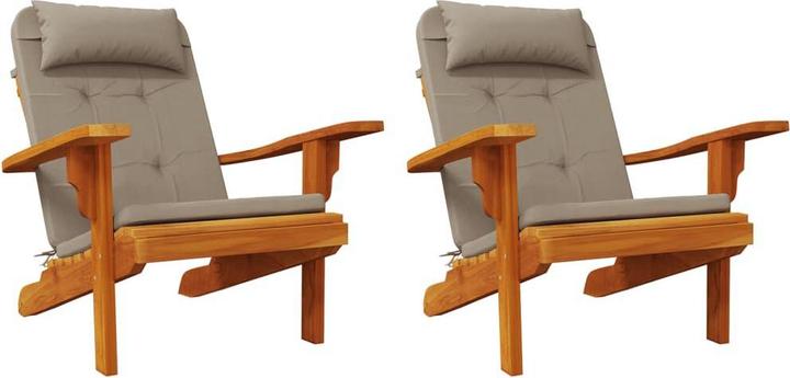 Image du produit vidaXL Adirondack Stuhlkissen (126 x 4.50 cm)
