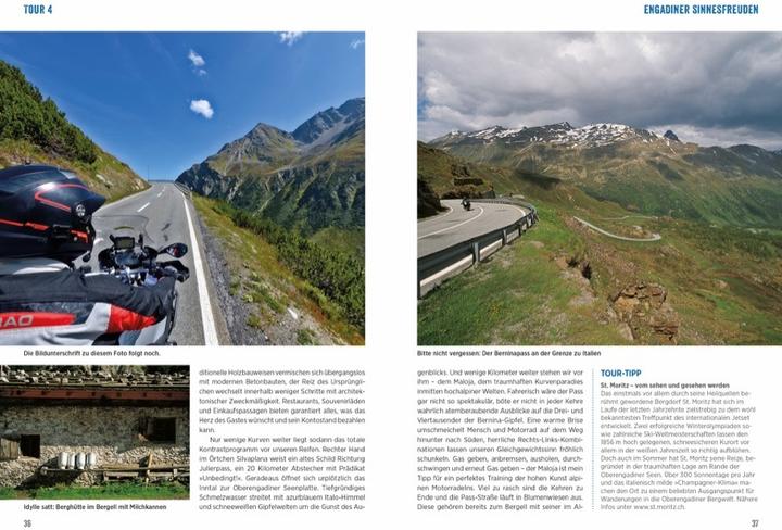 Produktbild Die schönsten Motorradtouren Schweiz (Deutsch, Heinz E. Studt, 2020)