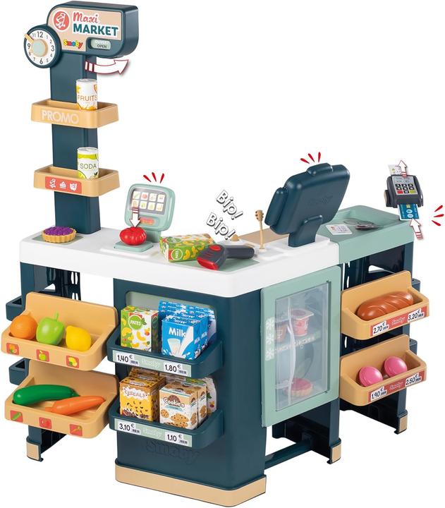 Productafbeelding Smoby Maxi supermarkt met winkelwagen 350242