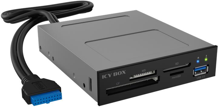 Icy Box IB-872-i3 4-Port Kartenleser intern (USB)