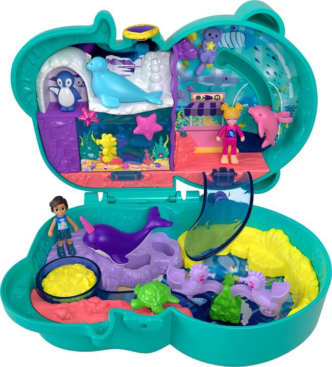 Produktbild Polly Pocket Big Pocket World - Fischotter-Aquarium