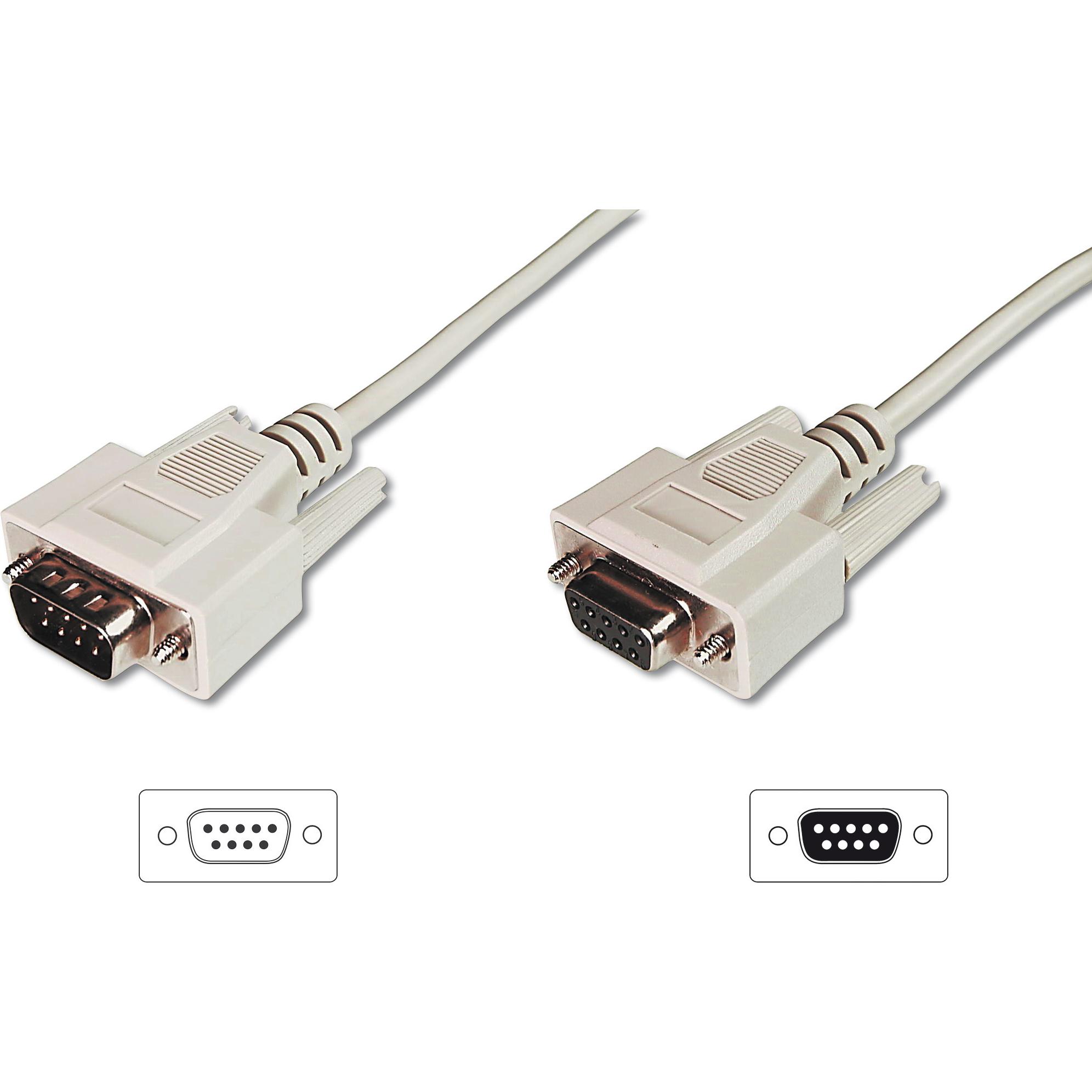 Digitus DB-9 — DB-9 (10 m, VGA), Schnittstellenkabel