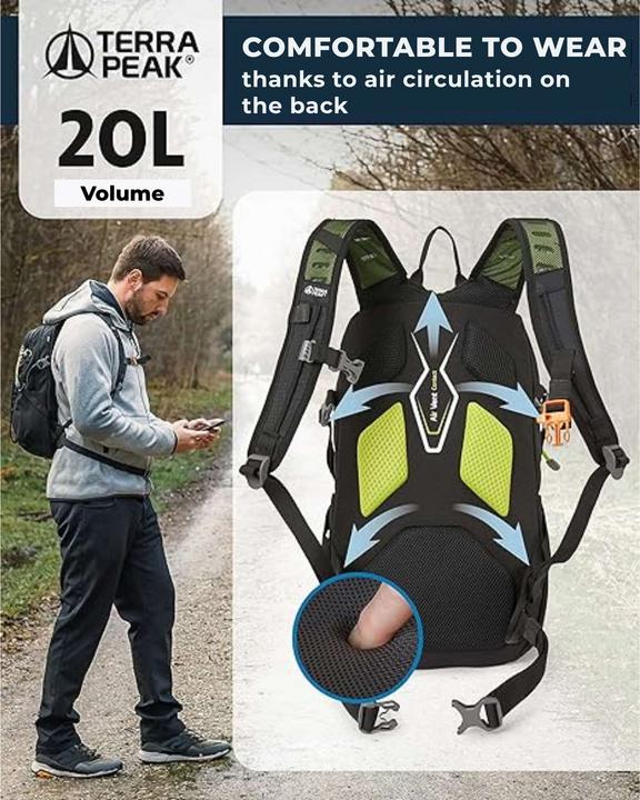 Produktbild Terra Peak Wanderrucksack 20L Active (20 l)