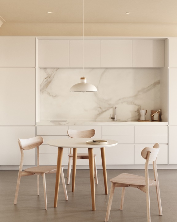 Produktbild Kave Home Oqui (90 x 90 x 74 cm)