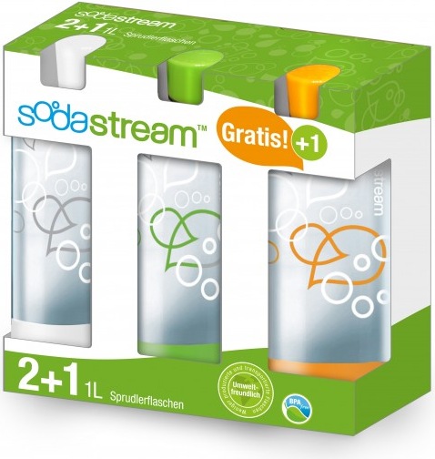 Immagine prodotto SodaStream Bottiglie PET 2+1 confezione da 1L