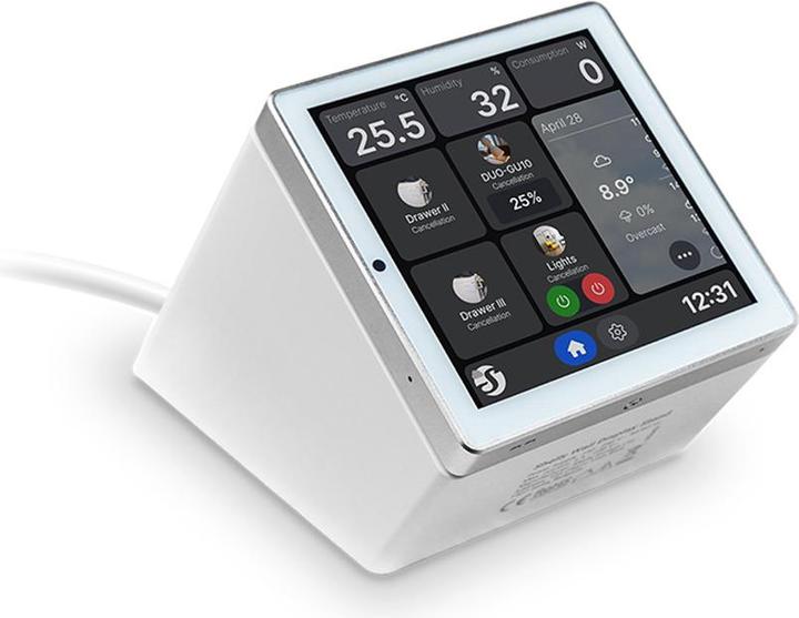 Shelly Wall Display Stand White