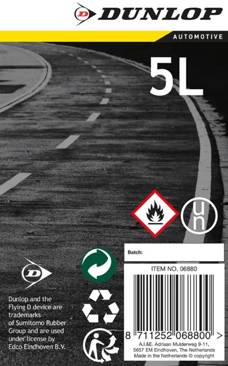 Produktbild Dunlop Kanister 5L schwarz