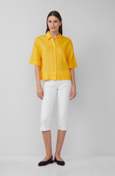 Immagine prodotto S.Oliver Bluse Kurzarmbluse aus Leinen im Relaxed Fit (42)