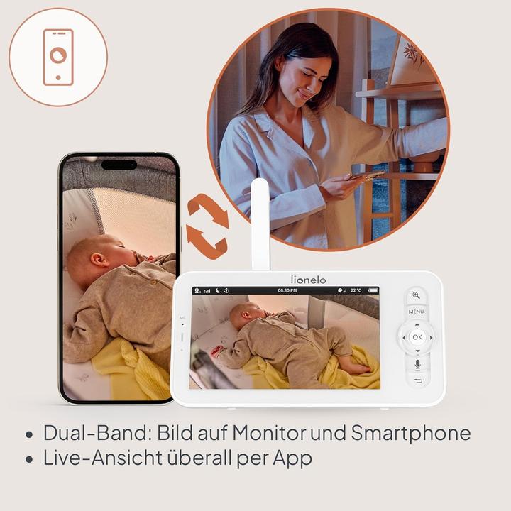 Immagine prodotto Lionelo Babyline 9.2 AI (Video e audio, 40 m)