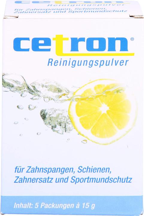 Immagine prodotto Scheu-Dental polvere detergente cetron per apparecchi ortodontici, stecche, dentiere e paradenti sportivi, 5