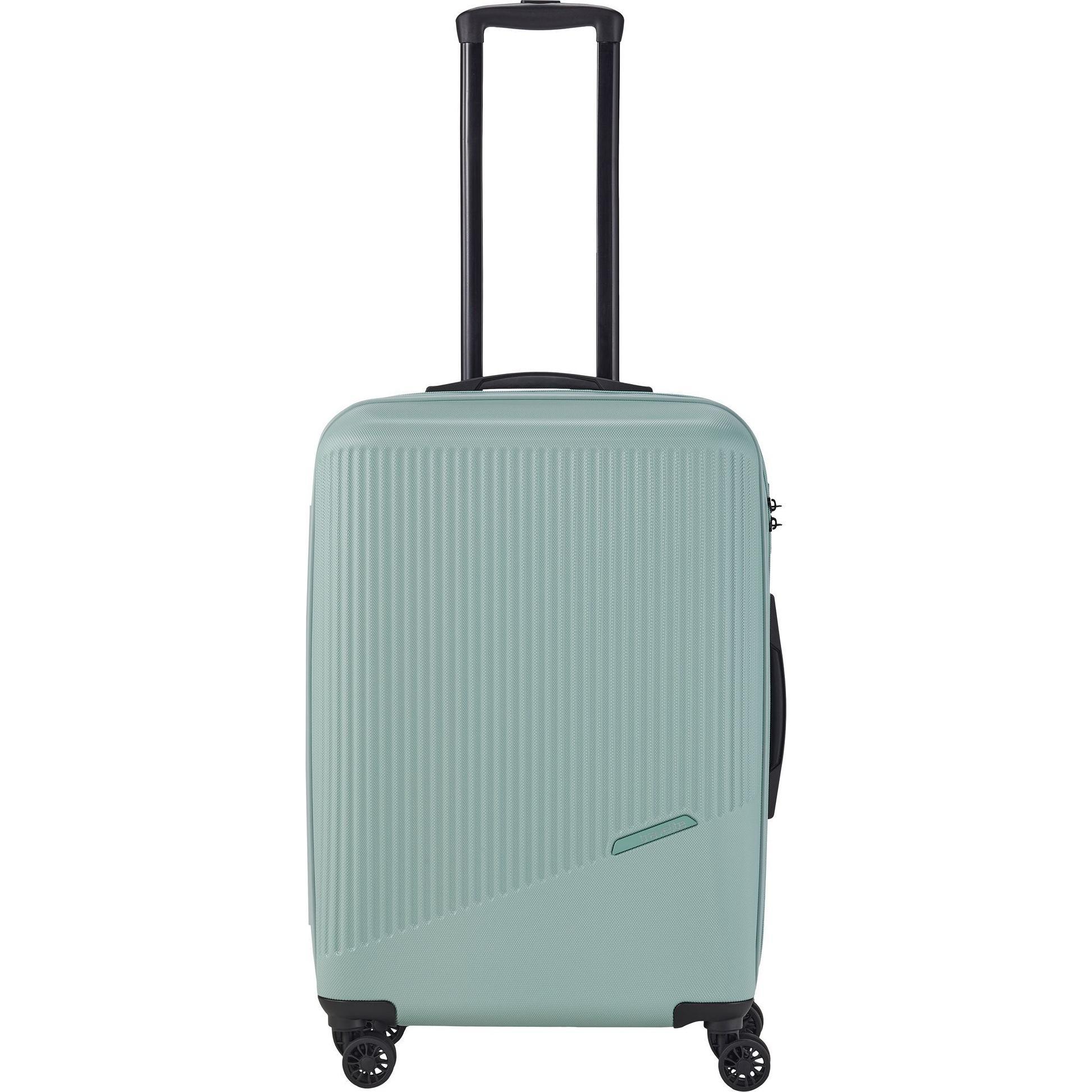 Thumbnail - Travelite, Koffer, Bali 4 Rollen Kofferset 3-teilig, Grün, (195 l, XL (ab 115l))