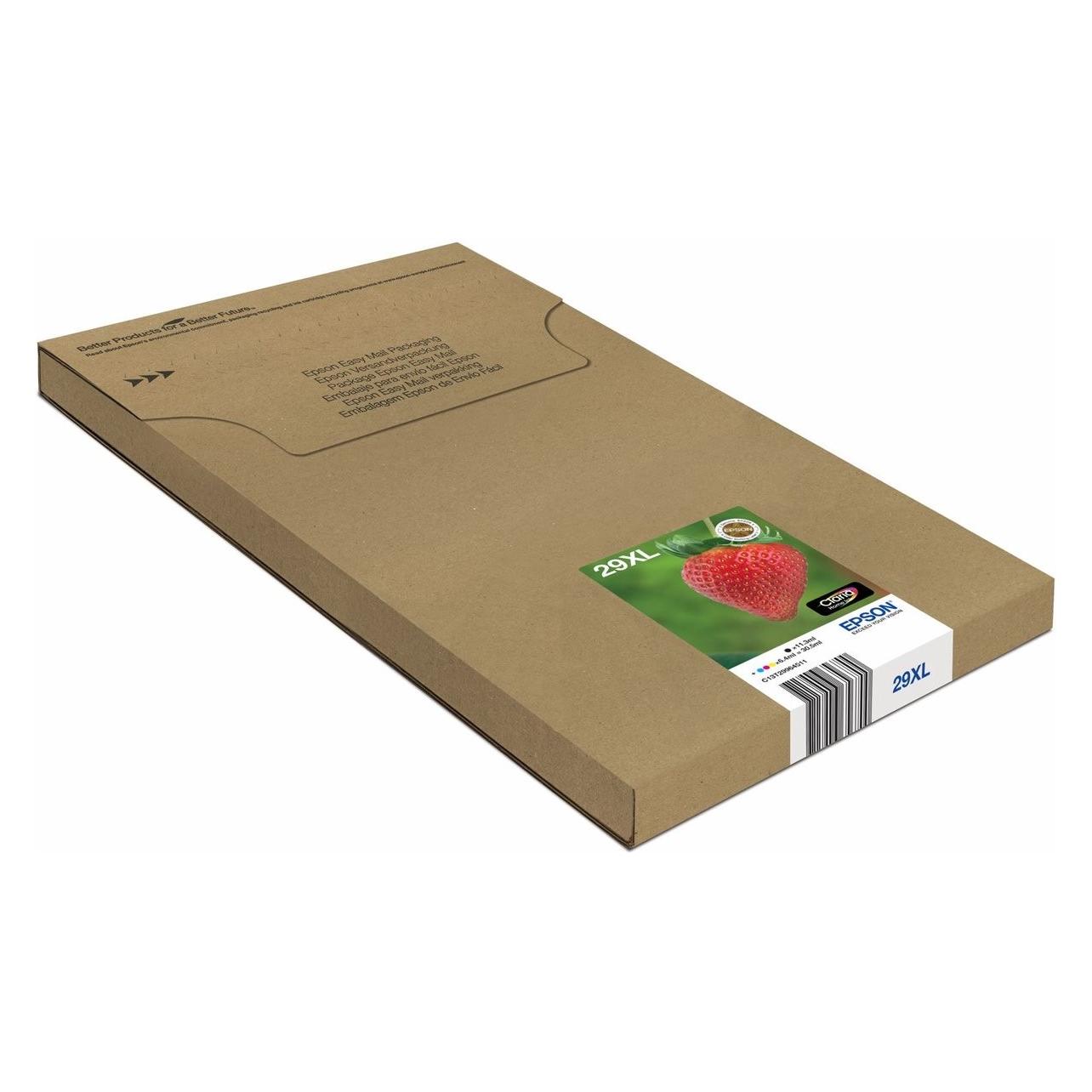 Epson, Inkt, 29XL Aardbei Claria - Inktcartridge - EasyMail - Multipack - Kleur / Zwart