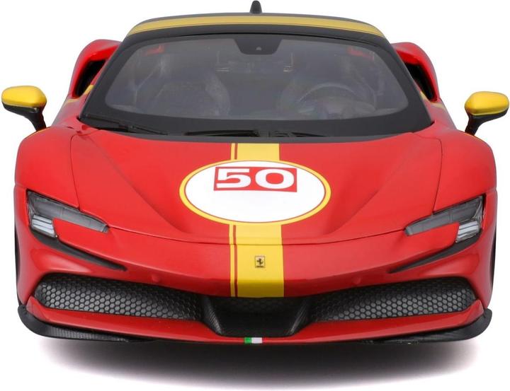 Actual product image Bburago Ferrari R&P SF90 Stradale Assetto Fiorano 1/18 rot