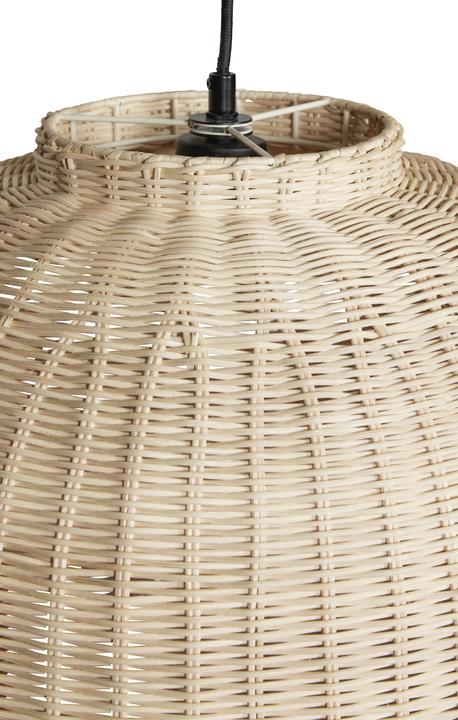 Image du produit Hübsch Pendentif Chand ovale naturel (E27)