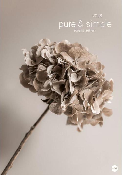 Actual product image Mareike Böhmer: pure & simple Kalender 2026 (Hardcover, German)