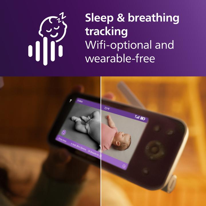 Produktbild Philips Avent Premium Video Connected (Babyphone mit Kamera, 400 m)