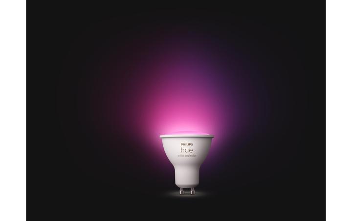 Productafbeelding Philips Hue Hue Wit & Kleur Ambiance BT (GU10, 5.70 W, 350 lm, 1 x, G)