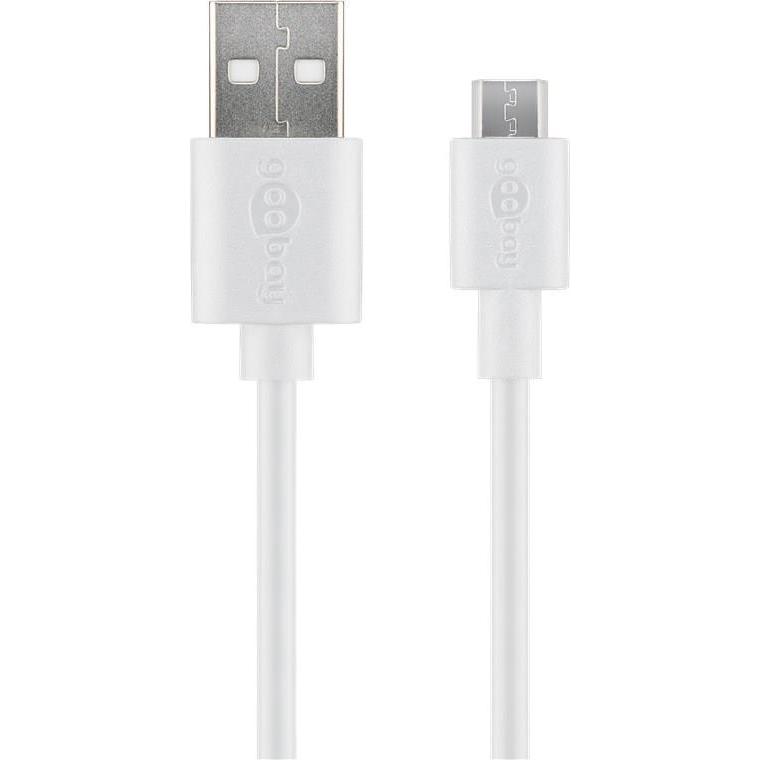 Goobay USB-Kabel (1 m, USB 2.0), USB Kabel
