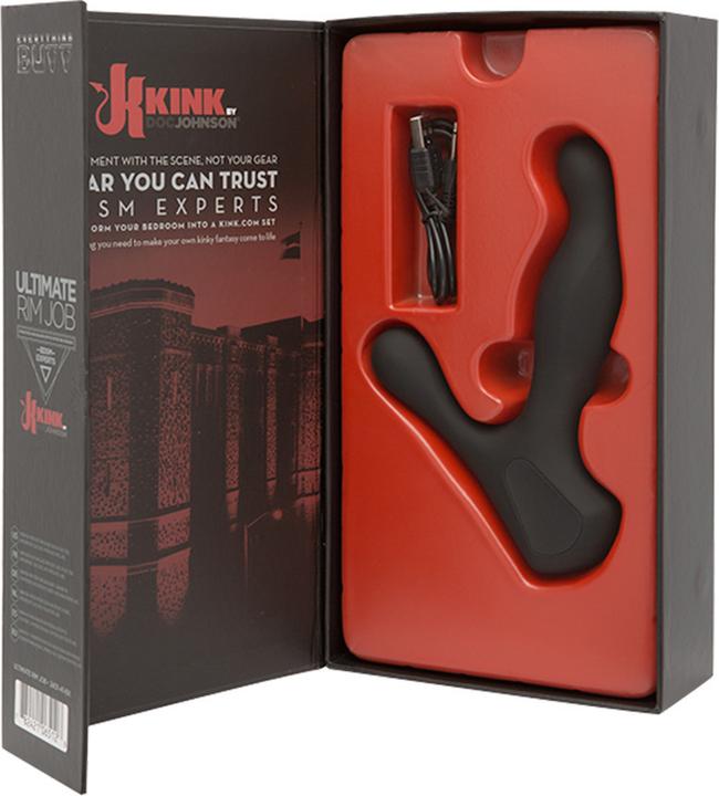 Actual product image Doc Johnson The Ultimare Rim Job - Vibrating Silicone Prostate Massager w/Ro