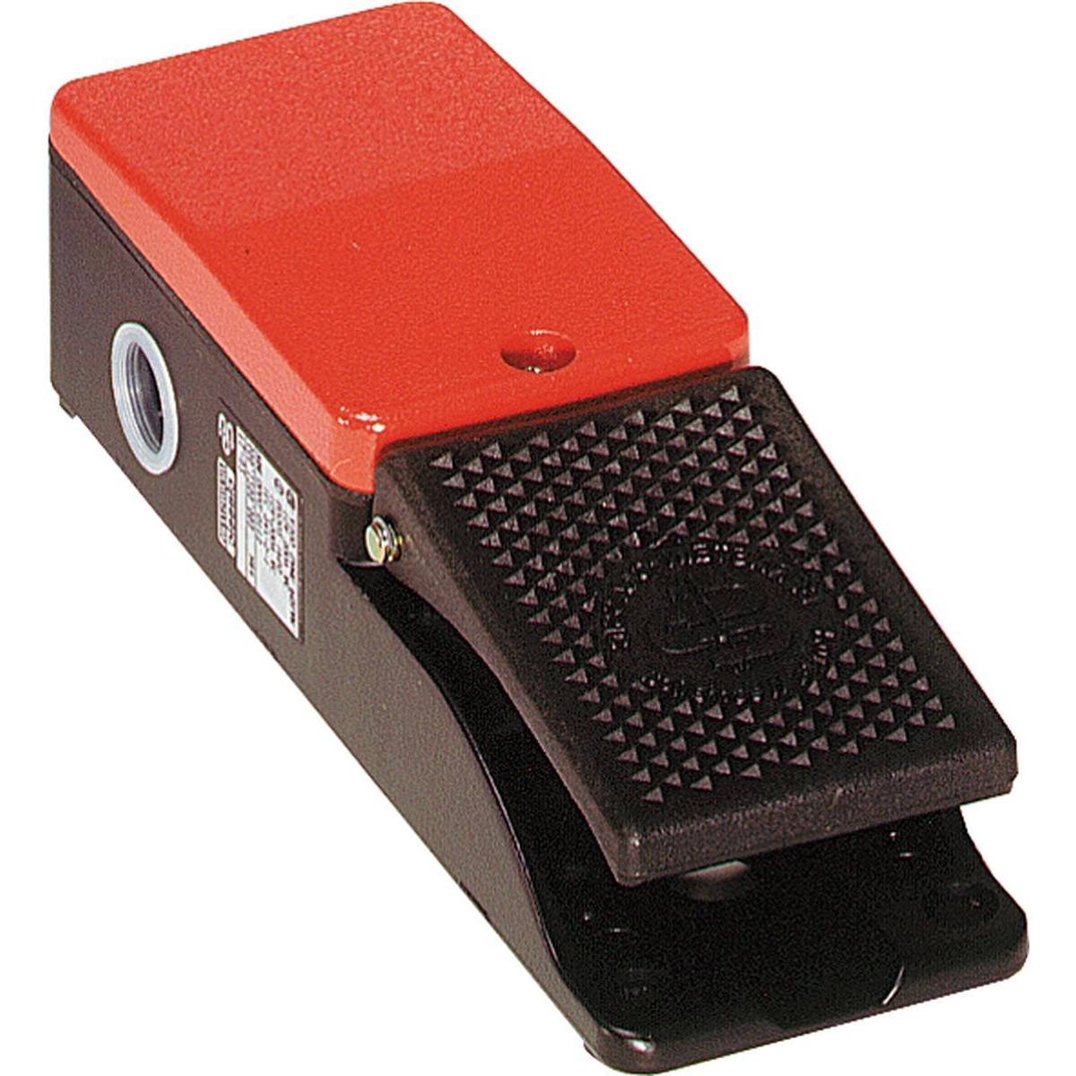 Bernstein Interruttore a pedale F1-U1Z, Pulsante + Interruttore, Rosso