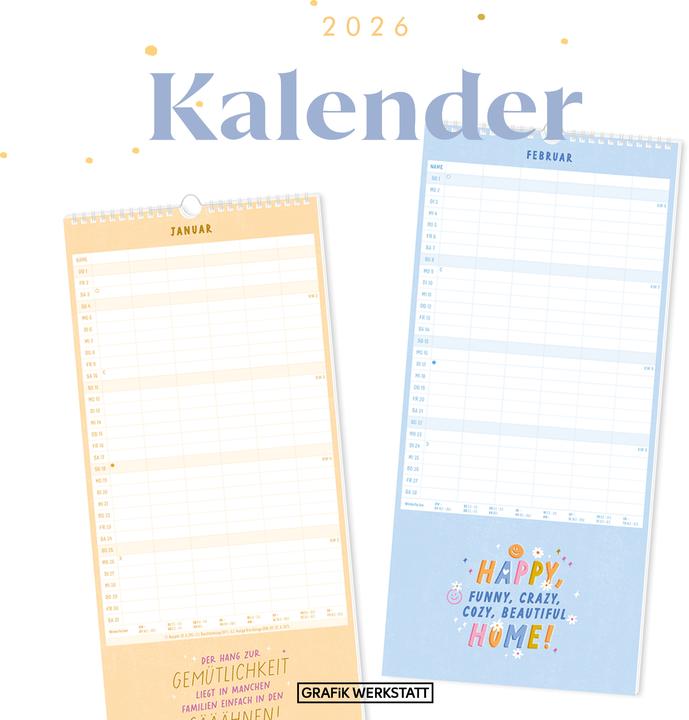 Actual product image Familienplaner 2026 Einer für alle (Special)