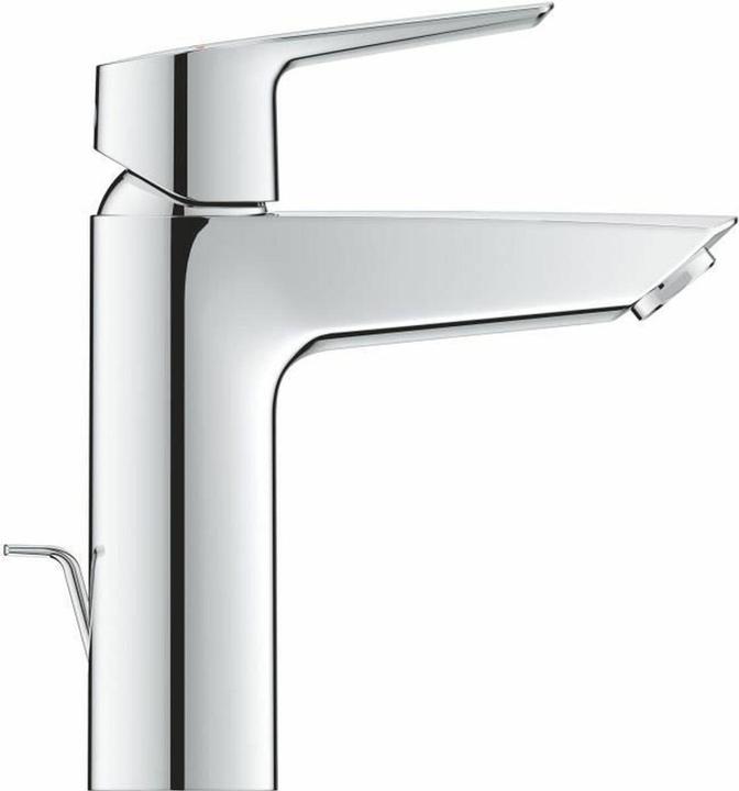 Produktbild Grohe Start QuickFix Lavaboarmatur, Mittelstellung kalt, Zugstange-Ablauf, M-Size, Chrom