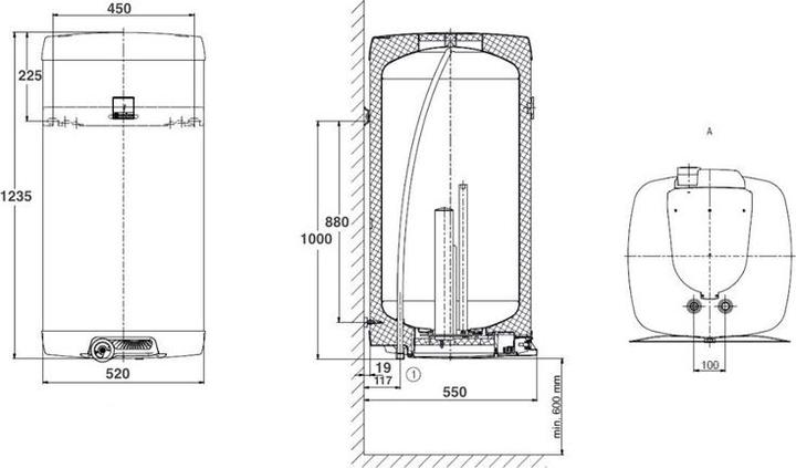 Image du produit Dražice Chauffe-eau Okhe160l Electric